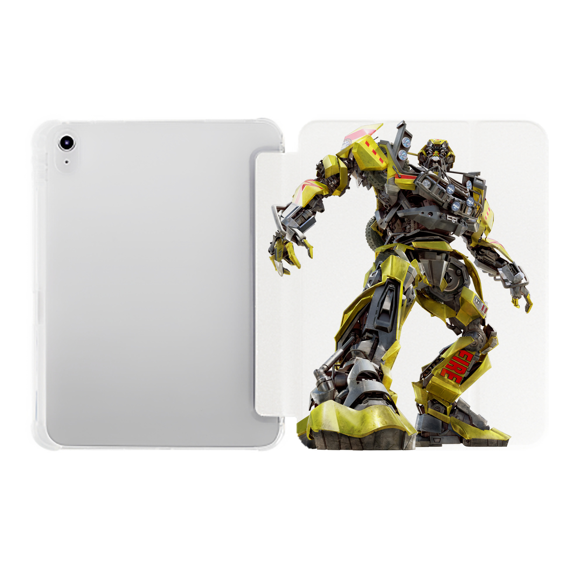 （画像用）  IPad ケース ペン収納付き 三つ折りスタンド PUレザー×シリコン 対応機種9.5/10.5/10.9インチ